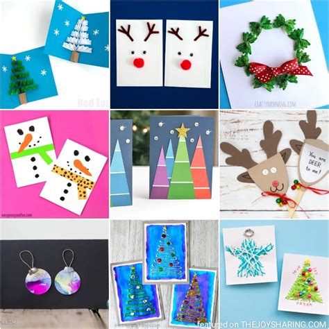 homemade christmas cards for kids